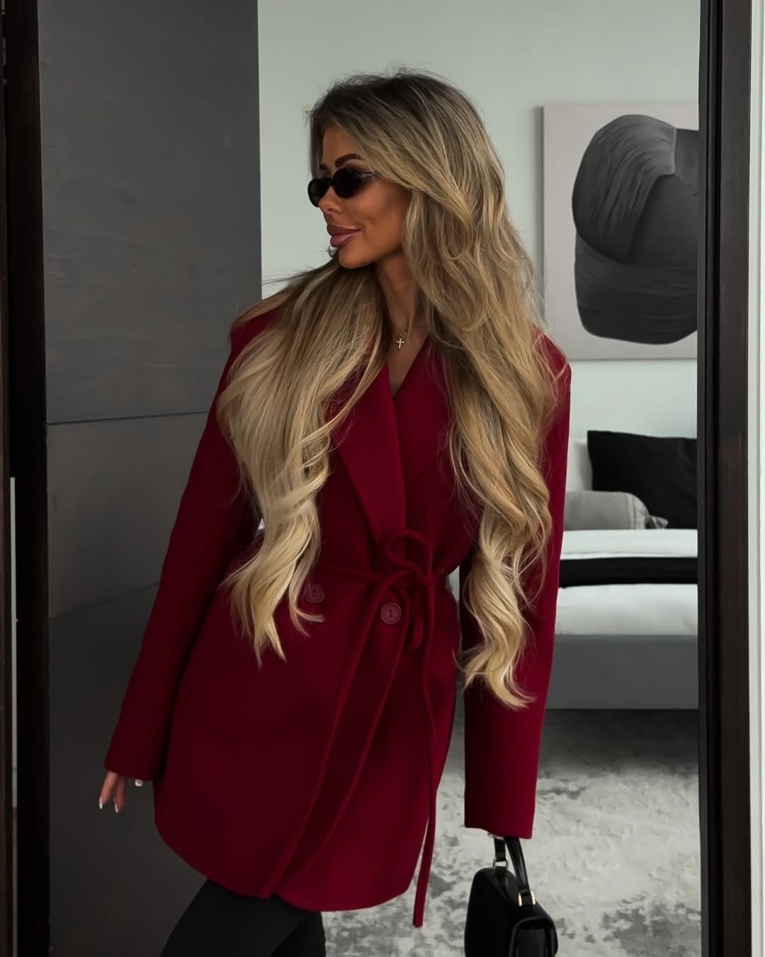 стильное пальто,пальто женское серое,пальто серое,пальто с поясом