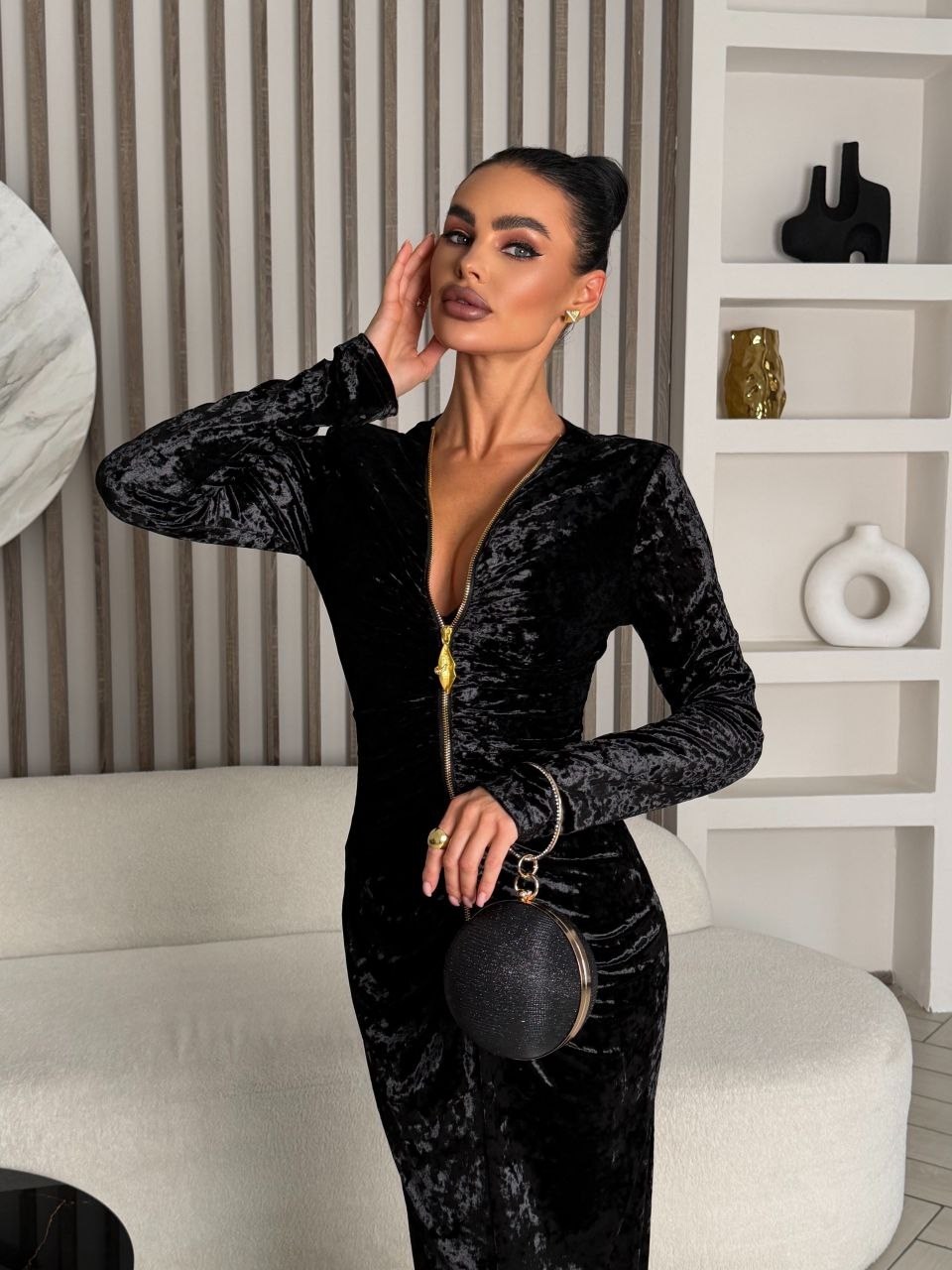 бархатное платье,черное бархатное платье,платье велюровое,платье женская,платье черное