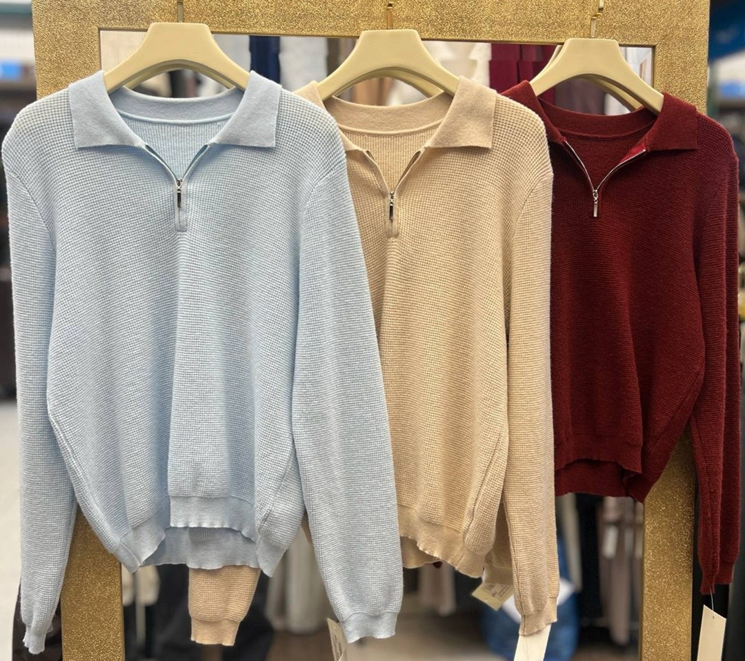 свитер кофта,женская кофта,оригинальный джемпер,свитер с воротником,свитер модный