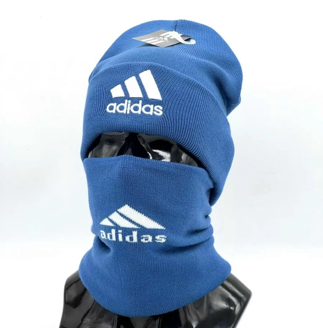 шапка со снудом adidas,комплект шапка снуд,снуд adidas мужской,снуд adidas,комплект шапка и снуд для мальчика