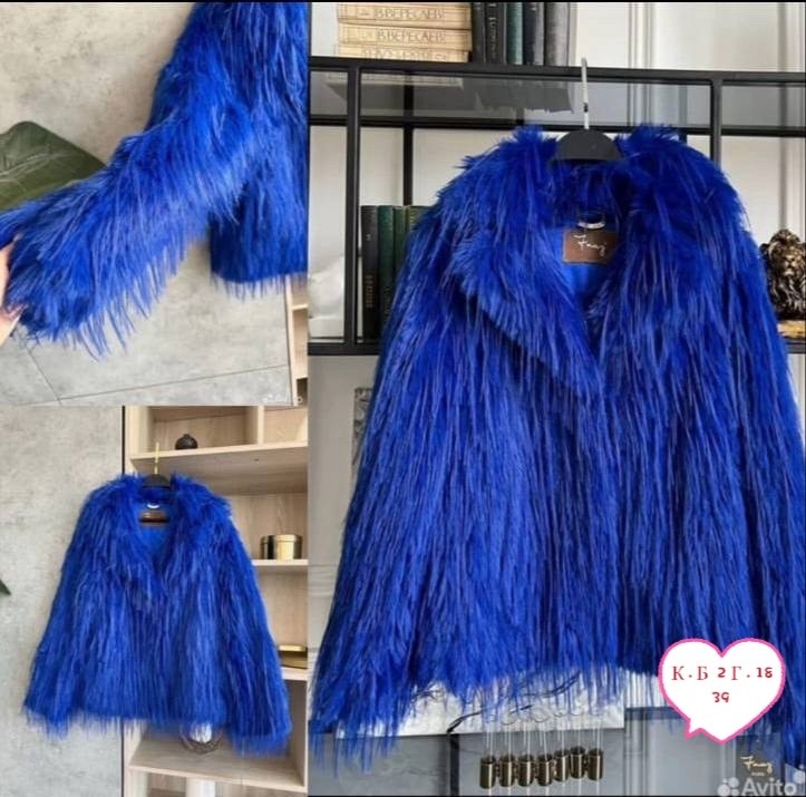 шуба искусственная,шуба из ламы,шуба из искусственного эко меха,шуба из искусственного меха,синяя шуба