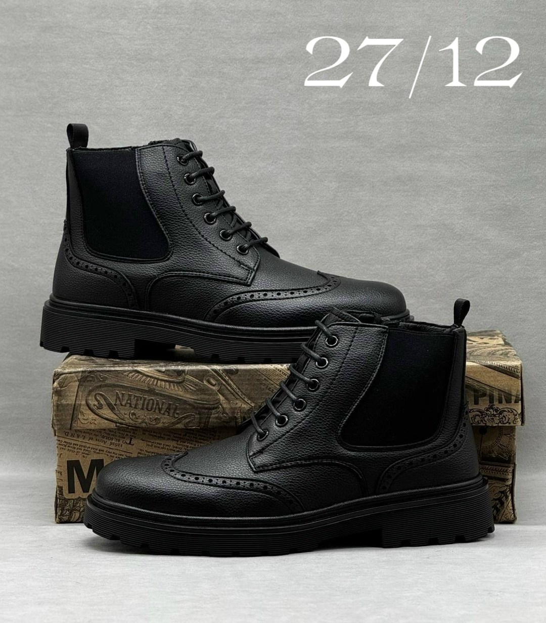 ,мужские ботинки,базовые мужские ботинки,зимняя мужская ,мужская