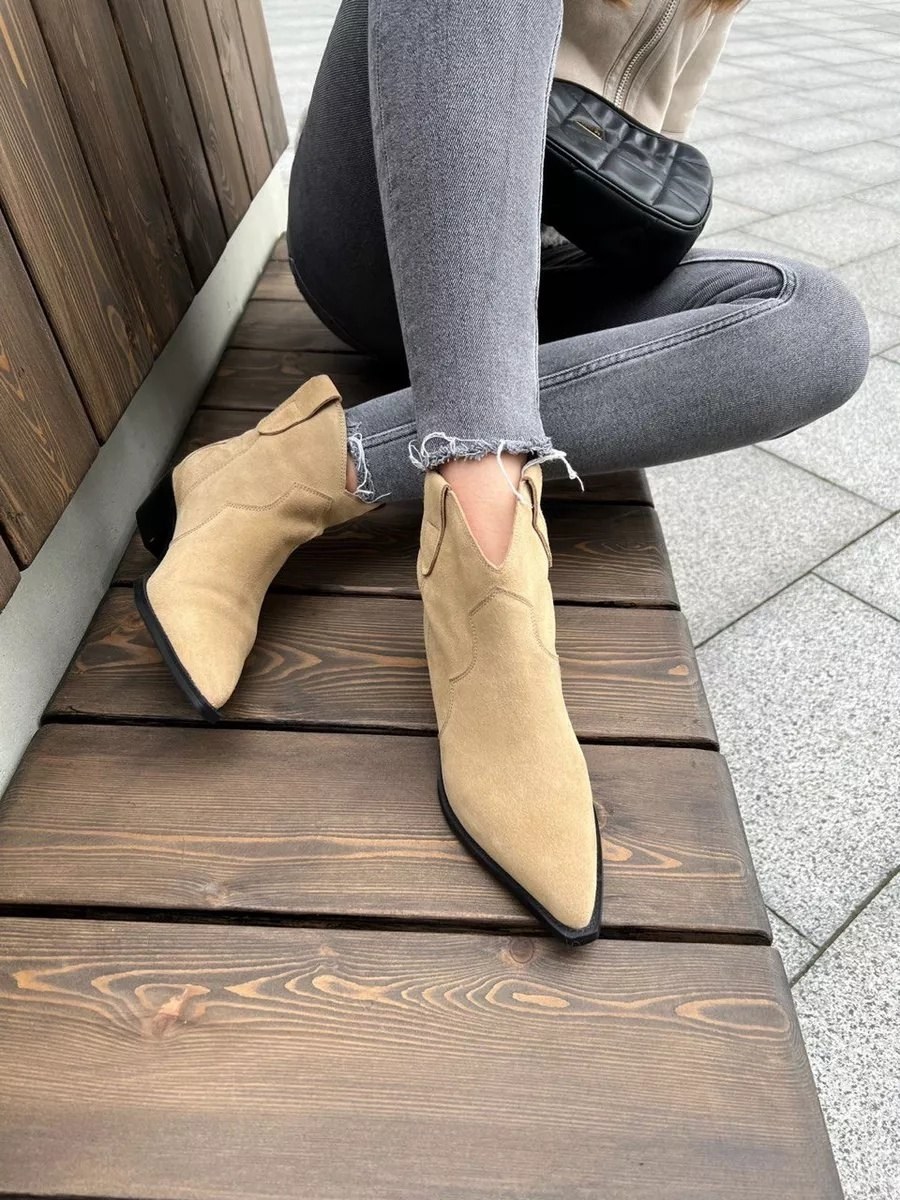 замшевые ботильоны,,замшевые ботинки,модные ботильоны,женские ботильоны из натуральной замши