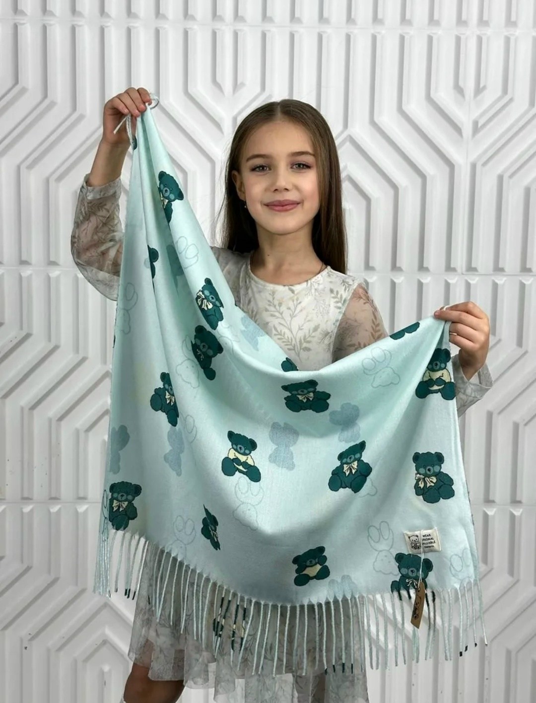 платок детский,платок из кашемира,платок кашемировый,шарфы и платки,палантин женские