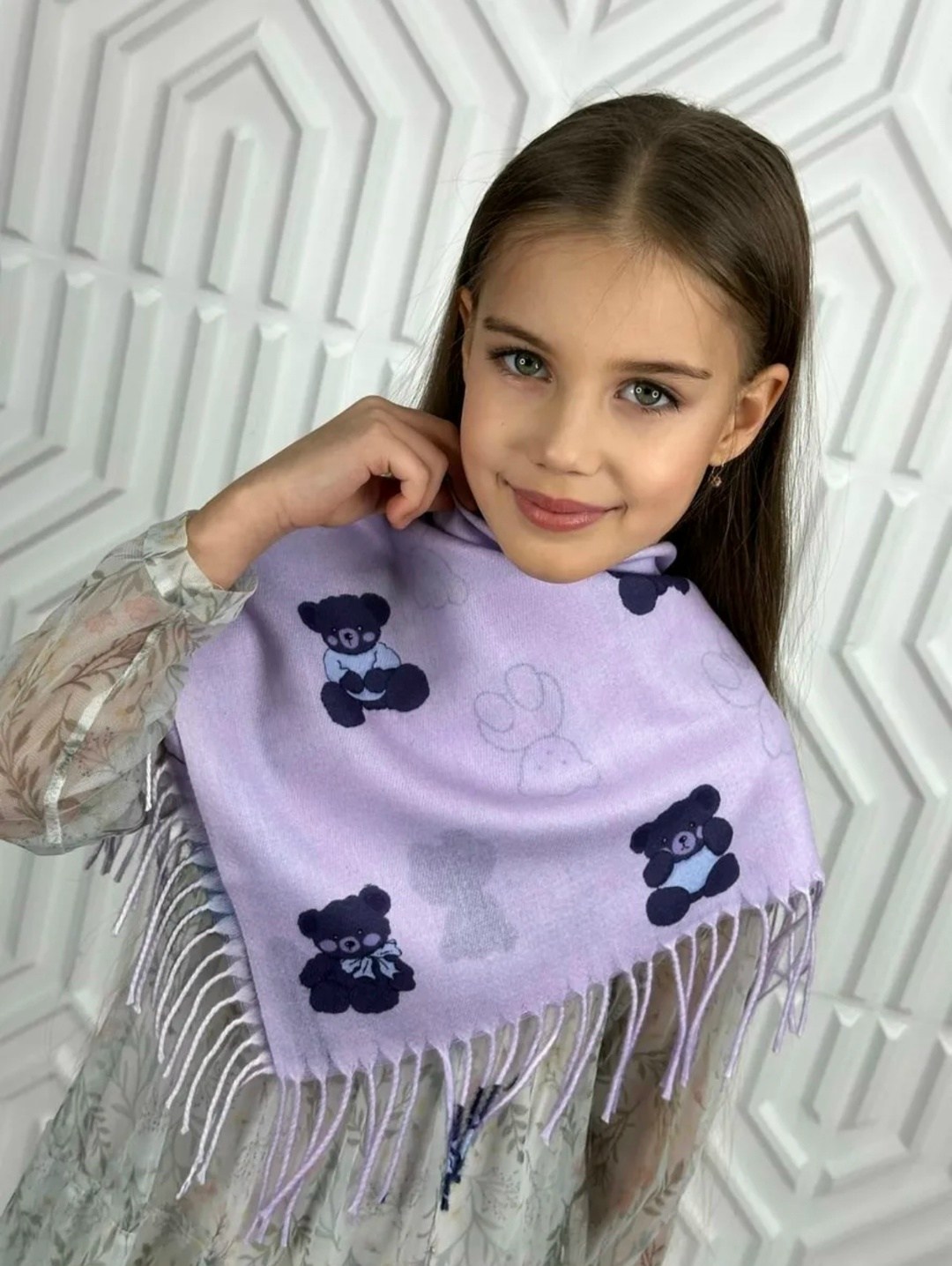 платок детский,платок из кашемира,платок кашемировый,шарфы и платки,палантин женские