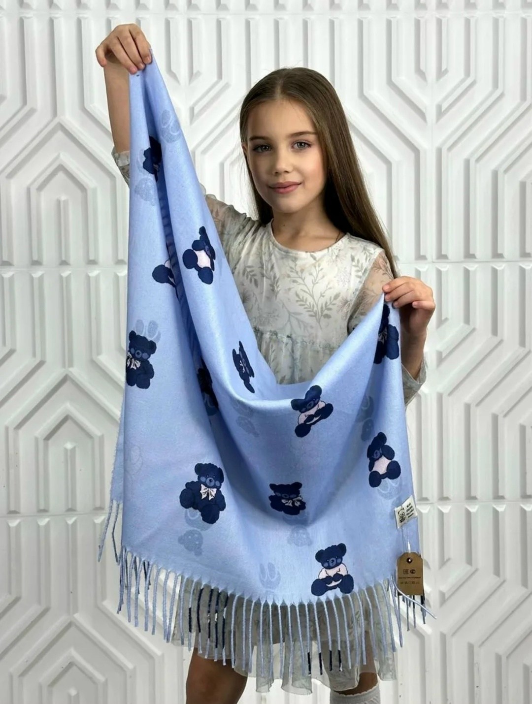 платок детский,платок из кашемира,платок кашемировый,шарфы и платки,палантин женские