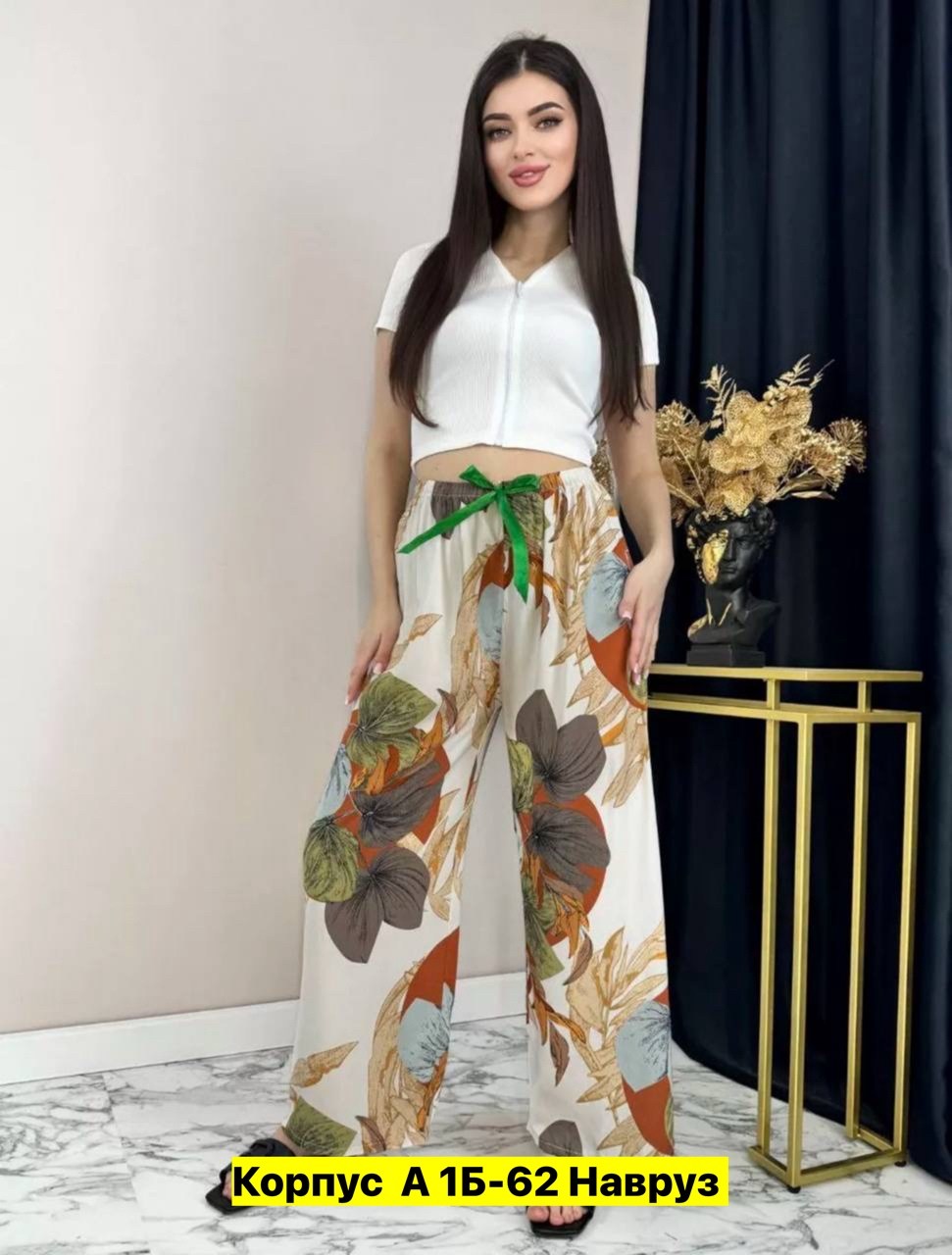 летние брюки палаццо широкие,летние брюки палаццо,брюки домашние палаццо,брюки палаццо на резинке,летние брюки