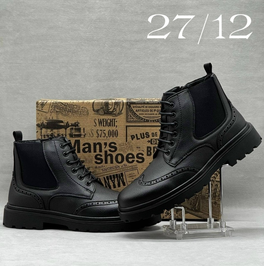 ,мужские ботинки,базовые мужские ботинки,зимняя мужская ,мужская