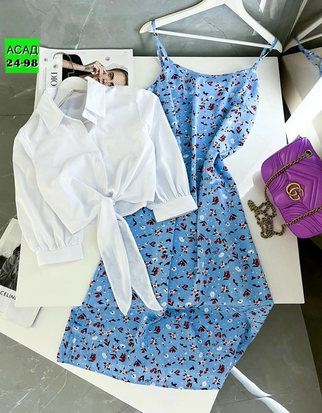 комплект сарафан и рубашка,платье летнее с рубашкой, ,женское платье рубашка,костюмы двойки