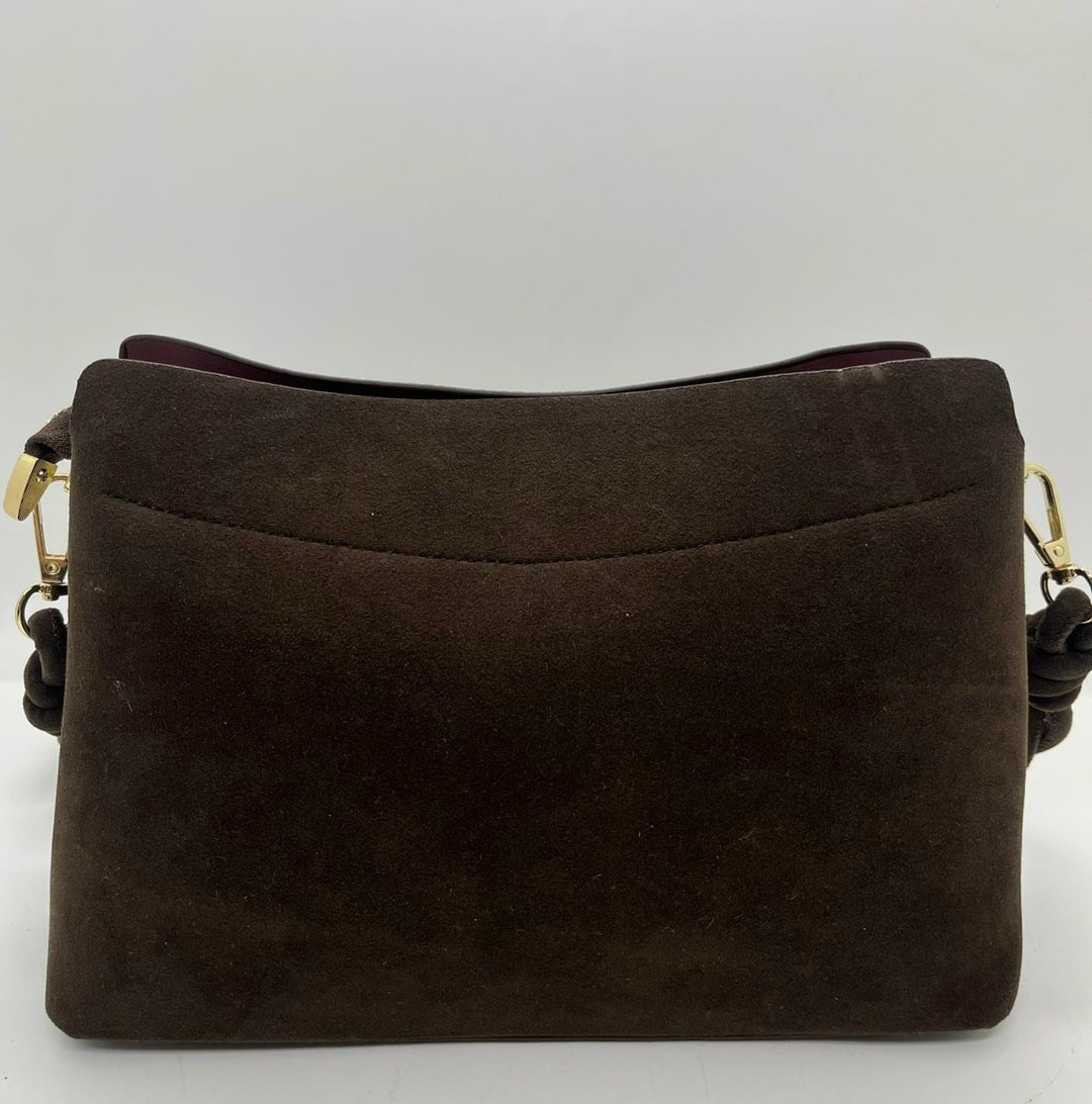 сумка женская franchesco mariscotti,замшевая сумка,сумка эконика замшевая коричневая,замшевая сумка женская,сумка замшевая коричневая