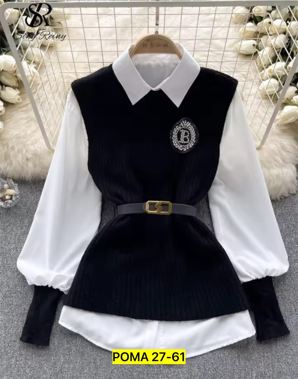 блузка вязаная,кофта комплект,блузка кофта,жилет с рубашкой,блузка для девушки