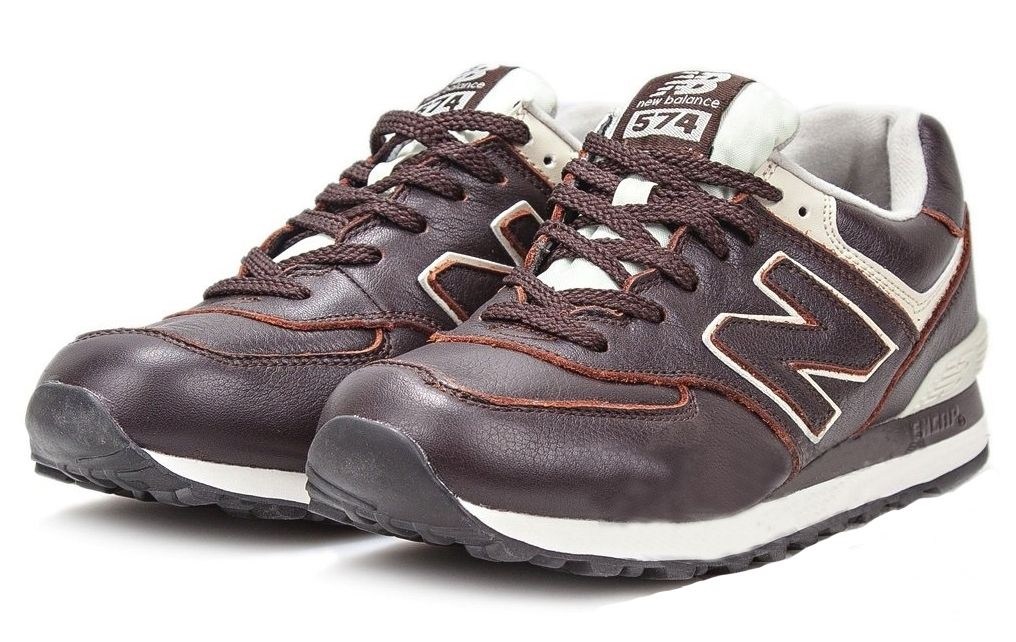 кроссовки new balance 574,new balance коричневые,нью бэланс 574 кожаные,кроссовки new balance,мужские кроссовки new balance 574