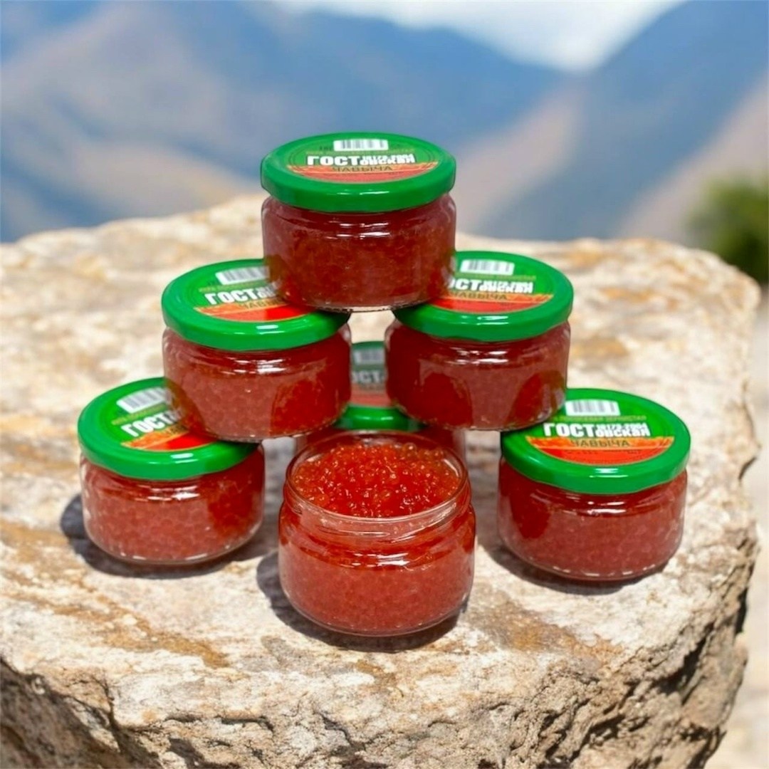 икра лососевая камчатская 220 грамм,икра лососевая зернистая премиум,икра лососевая сахалинская 220гр,икра красная лососевая,икра красная