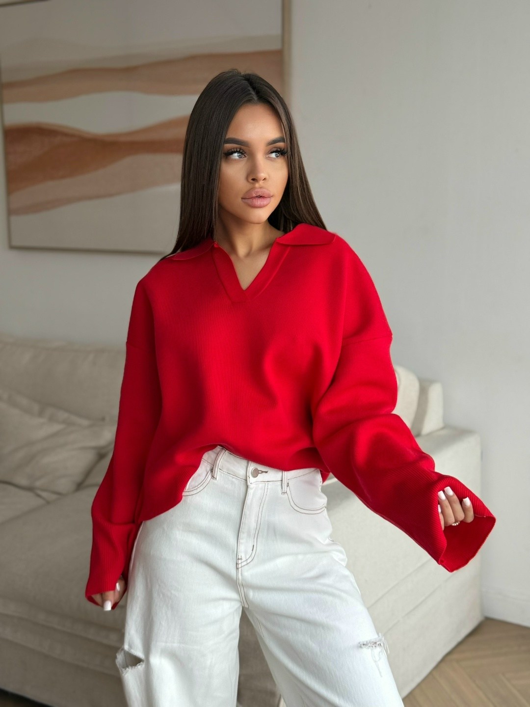 женская кофта,свитшот женская,кофта поло,кофта оверсайз,модный джемпер