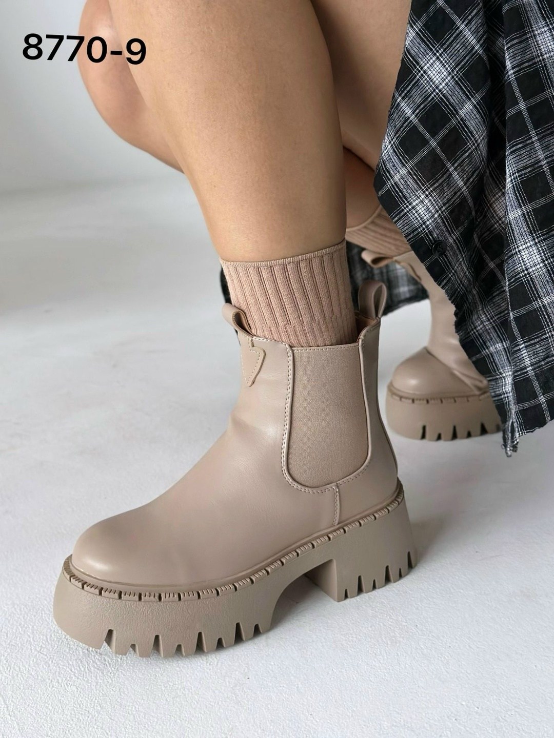 ,ботинки женские,ботинки женские экокожа,женская ,экокожа бежевая