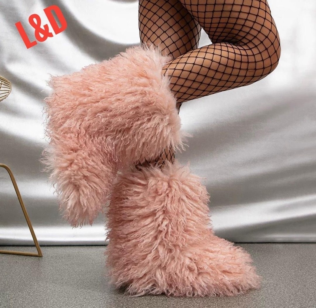 тапочки домашние пушистый,пушистые сапоги,меховые сапоги,пушистые ботинки,сапоги пушистые женские