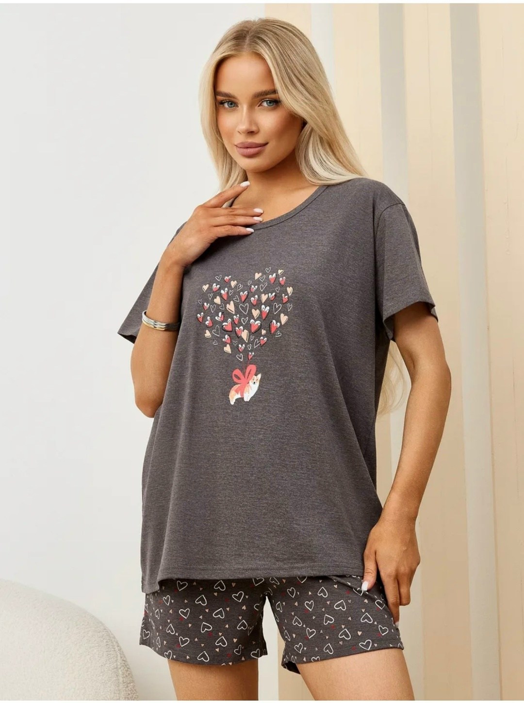 пижама женская с шортам,пижама с шортами,пижама женская,пижама с шортами хлопок,пижама женская с футболкой