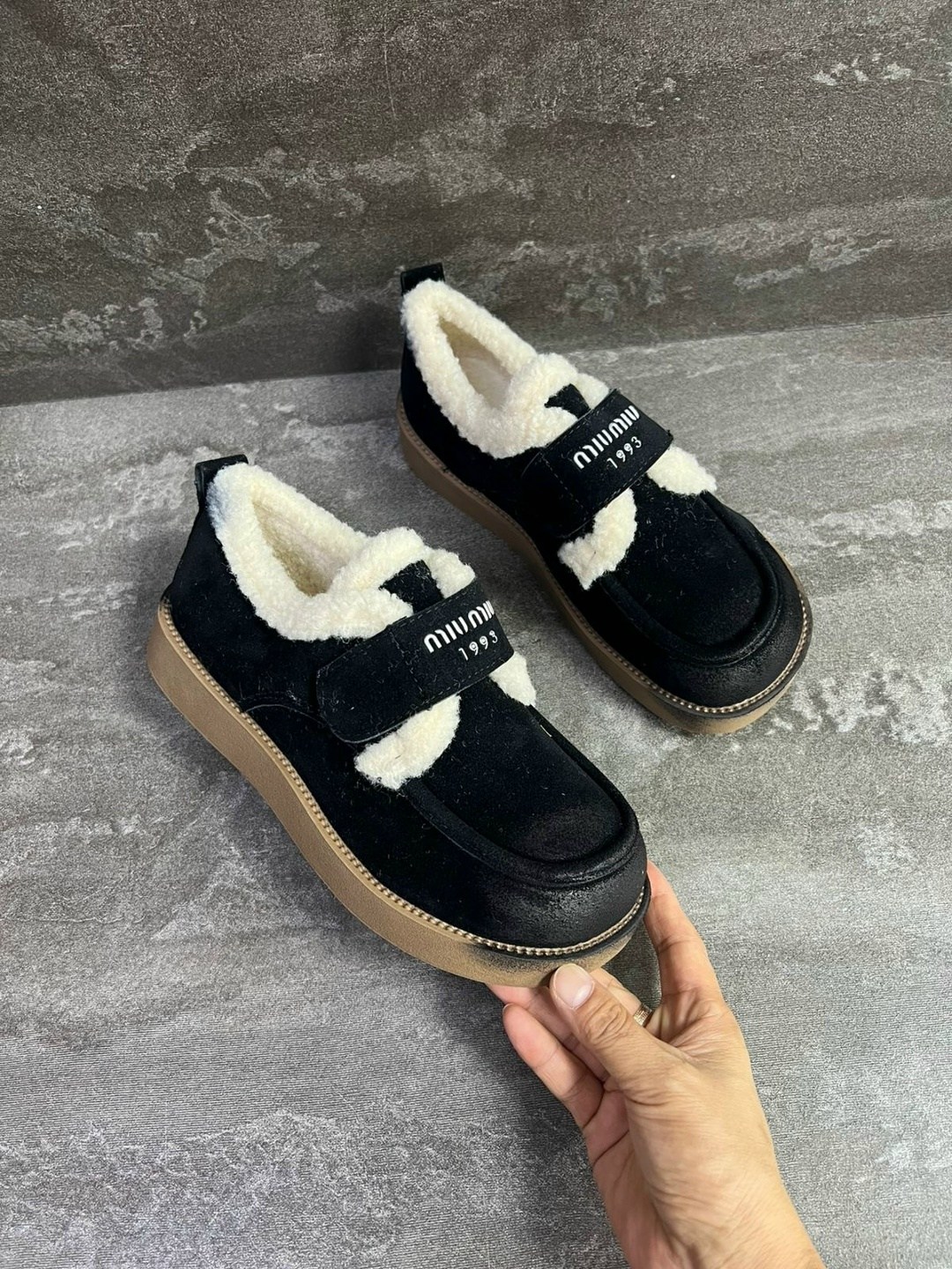 , теплая,женская ,лоферы на меху,зимняя женская