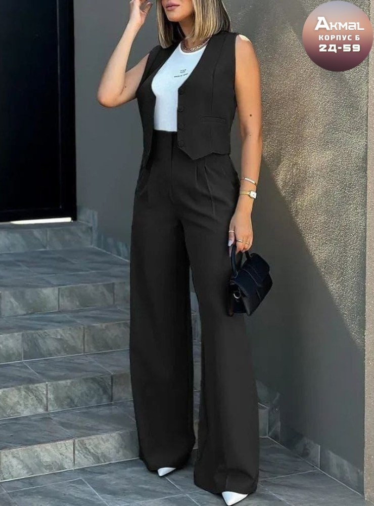 костюмы брючные,брючный костюм с жилеткой,элегантный брючный костюм,брючный костюм с жилетом,костюм с жилетом и брюками
