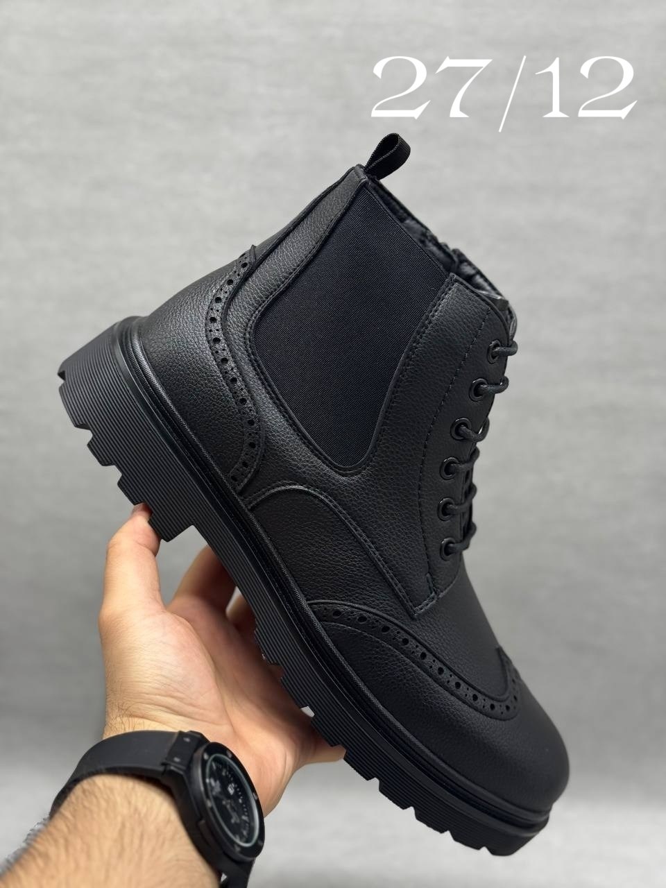 ,мужские ботинки,базовые мужские ботинки,зимняя мужская ,мужская