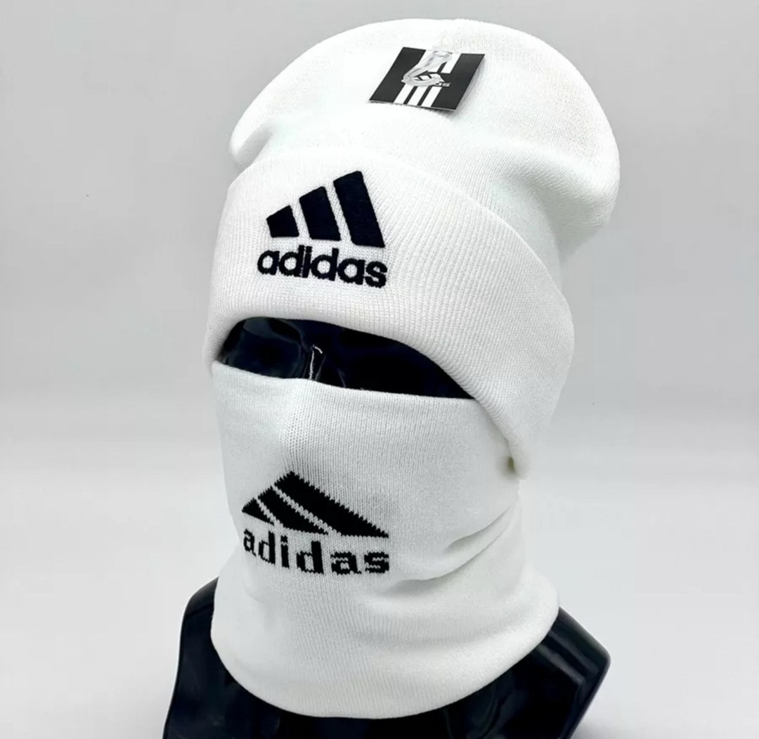 шапка со снудом adidas,комплект шапка снуд,снуд adidas мужской,снуд adidas,комплект шапка и снуд для мальчика