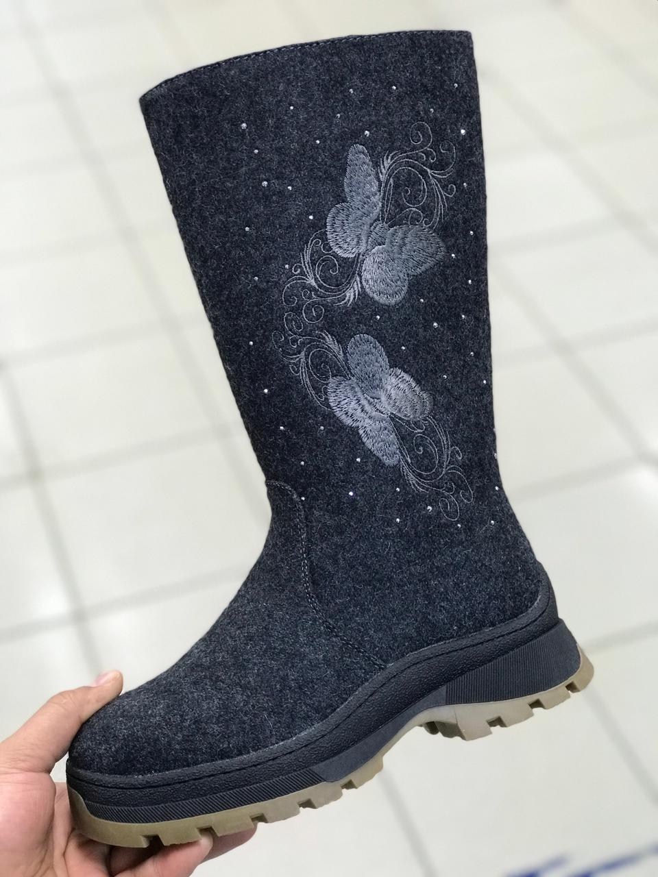 ,женские валенки,сапоги валенки,сапоги валенки женские юничел,валенки сапоги женские войлочные нескользящая