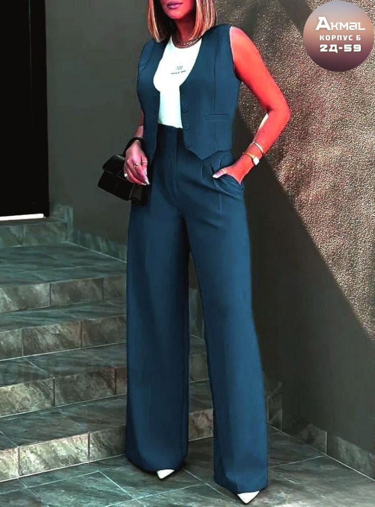 костюмы брючные,брючный костюм с жилеткой,элегантный брючный костюм,брючный костюм с жилетом,костюм с жилетом и брюками