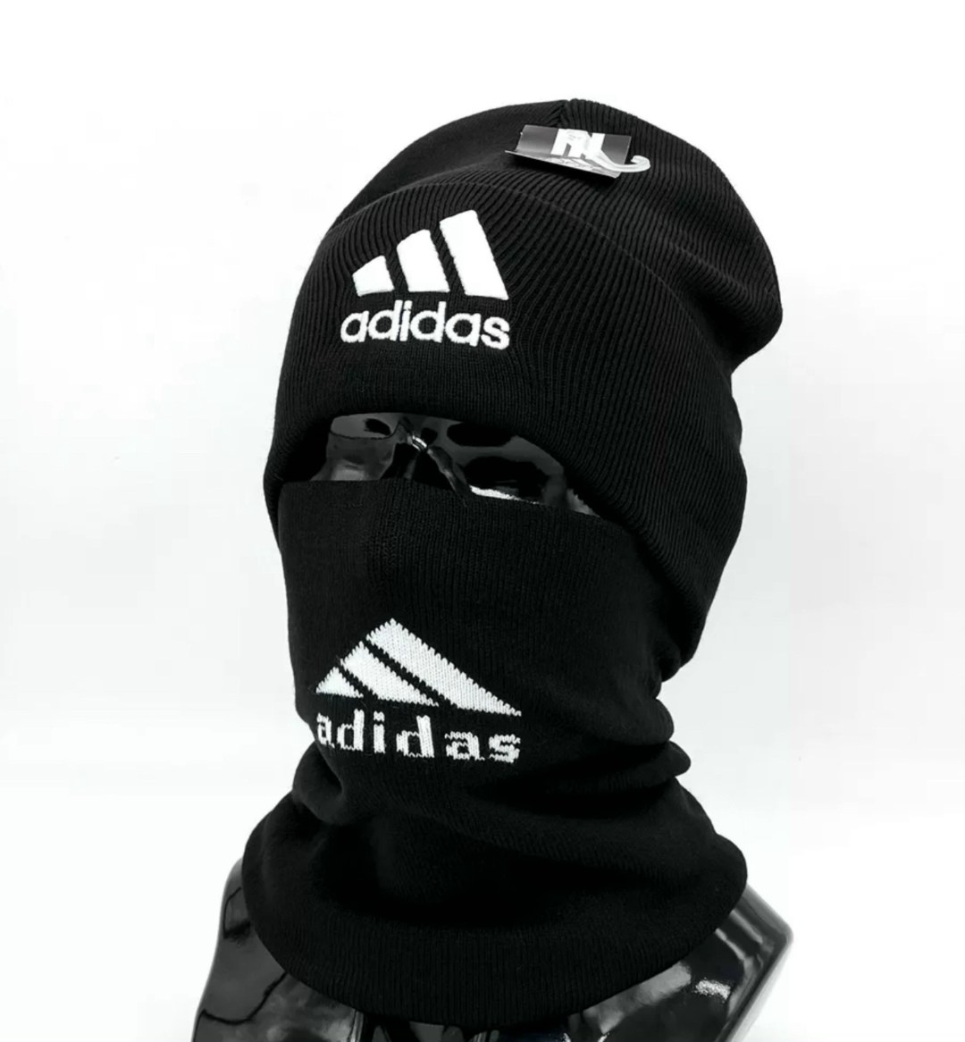 шапка со снудом adidas,комплект шапка снуд,снуд adidas мужской,снуд adidas,комплект шапка и снуд для мальчика