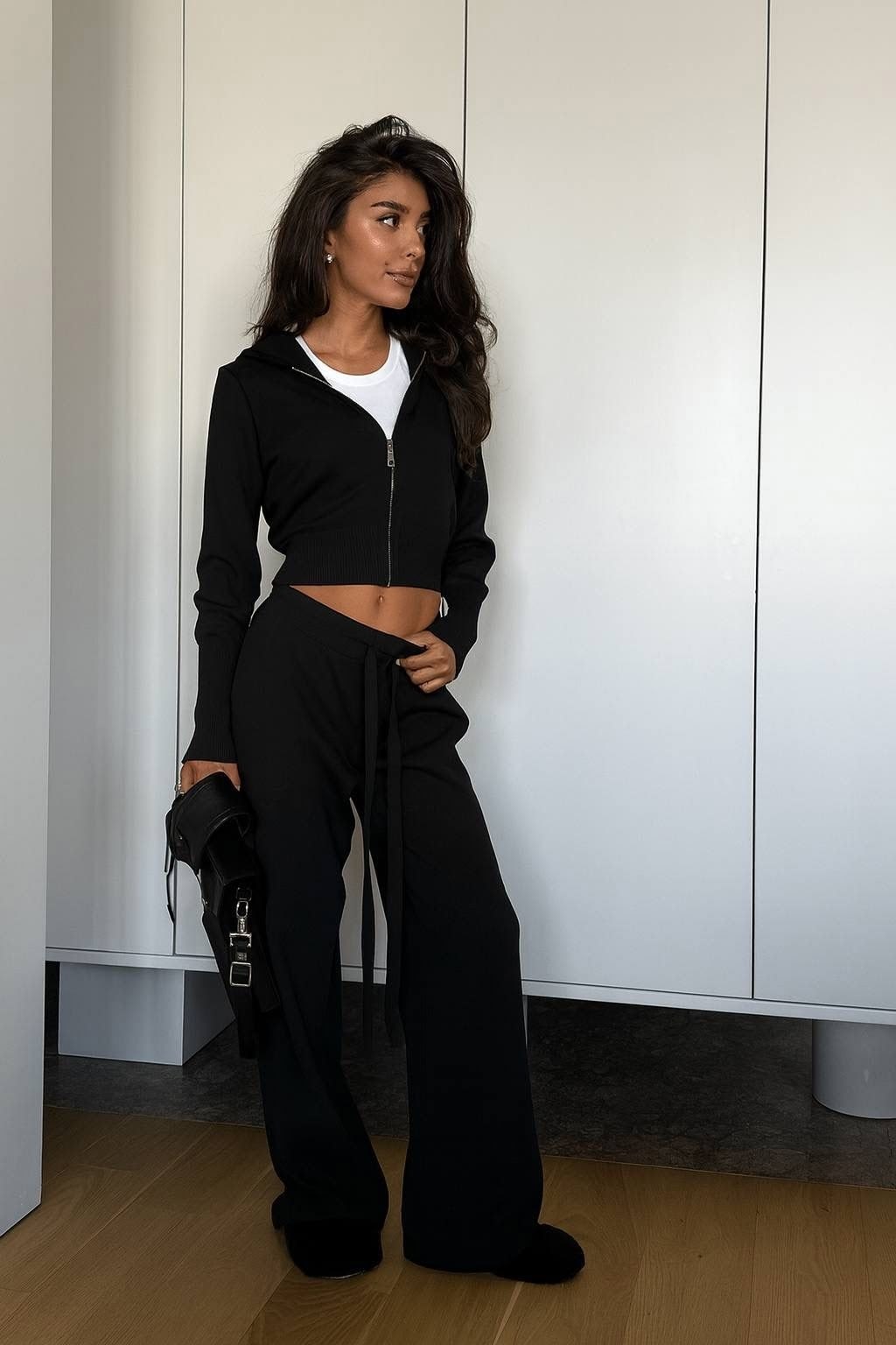 костюмы брючные,трикотажные костюмы,вязаные костюмы,костюм женский серый,костюм с брюками и кофтой