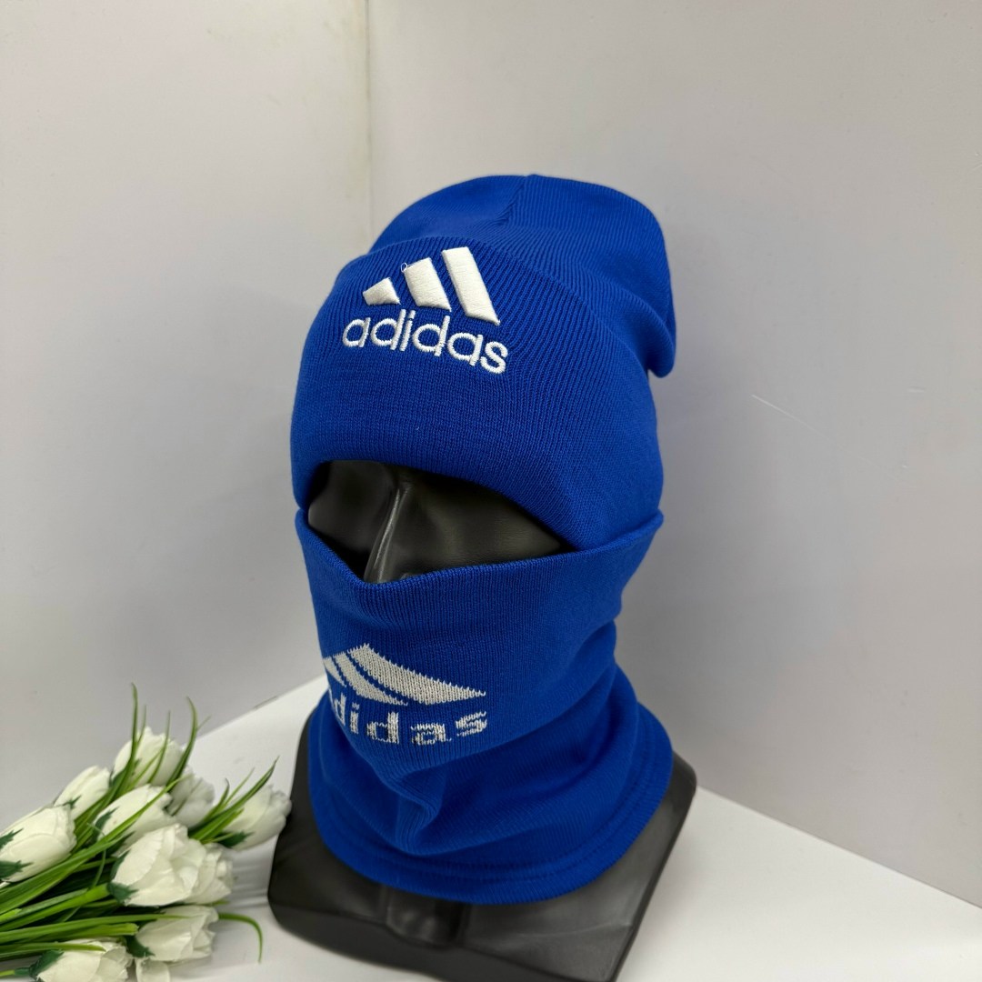 шапка со снудом adidas,комплект шапка снуд,снуд adidas мужской,снуд adidas,комплект шапка и снуд для мальчика