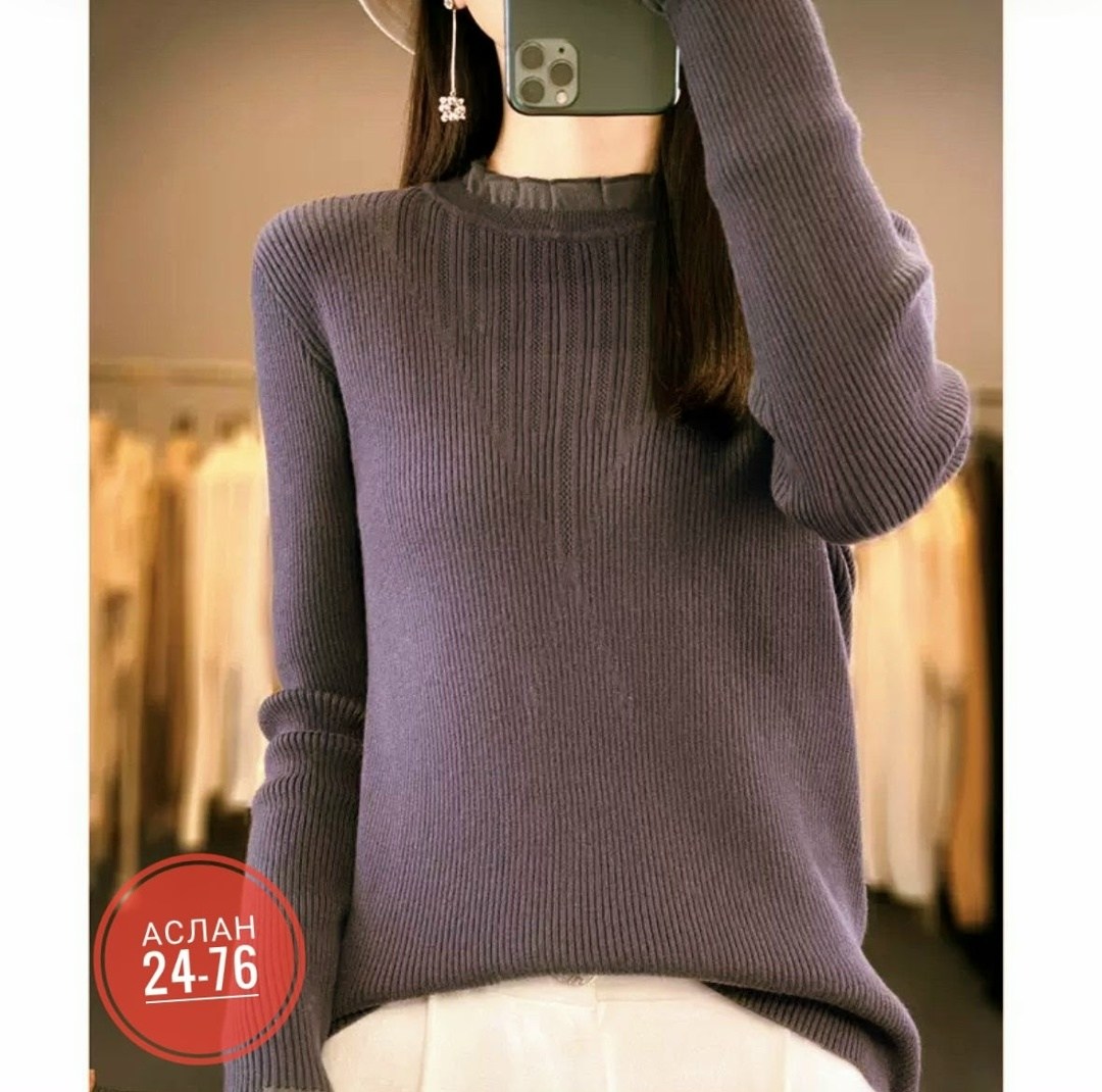 кофта женская,вязаные свитера женские,свитер женский,свитер с высоким воротником,водолазка женская
