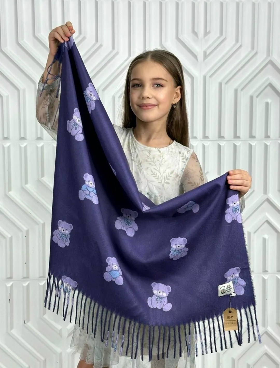 платок детский,платок из кашемира,платок кашемировый,шарфы и платки,палантин женские