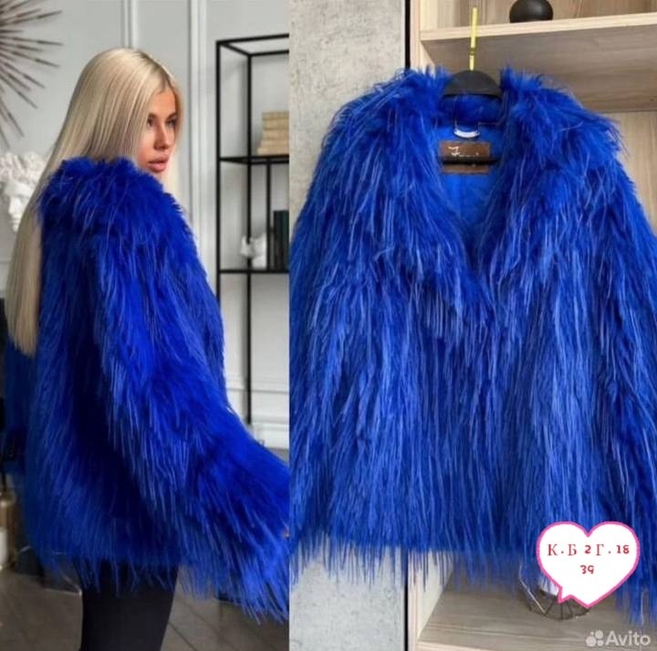 шуба искусственная,шуба из ламы,шуба из искусственного эко меха,шуба из искусственного меха,синяя шуба