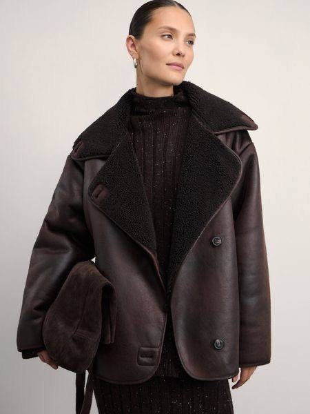 куртка дубленка,дубленка женская,дубленка авиатор,стриженная дубленка,стильная дубленка