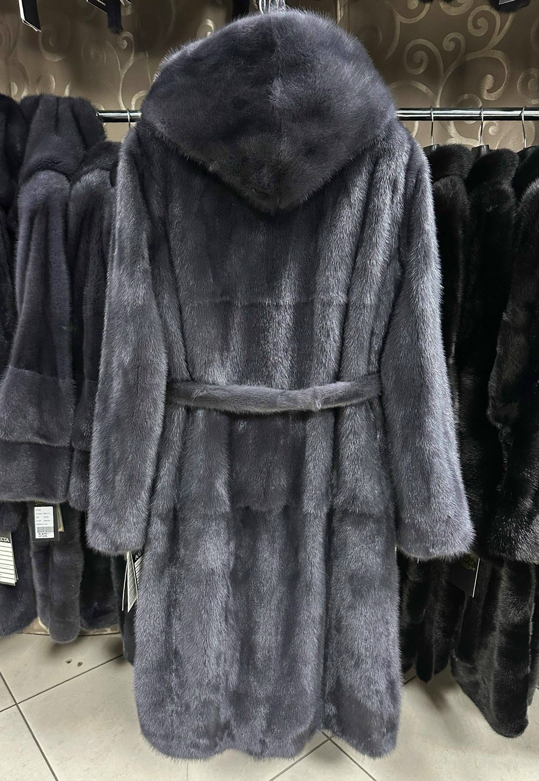 норковая шуба,шуба норковая с капюшоном,шуба из норки,шуба норковая графит,шуба из норки с капюшоном