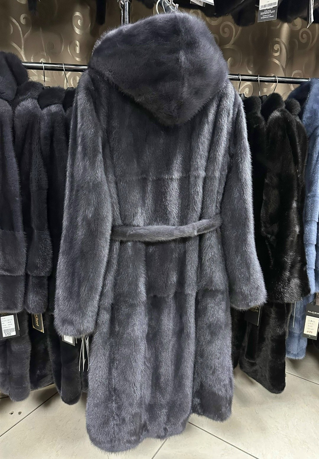 норковая шуба,шуба норковая с капюшоном,шуба из норки,шуба норковая графит,шуба из норки с капюшоном