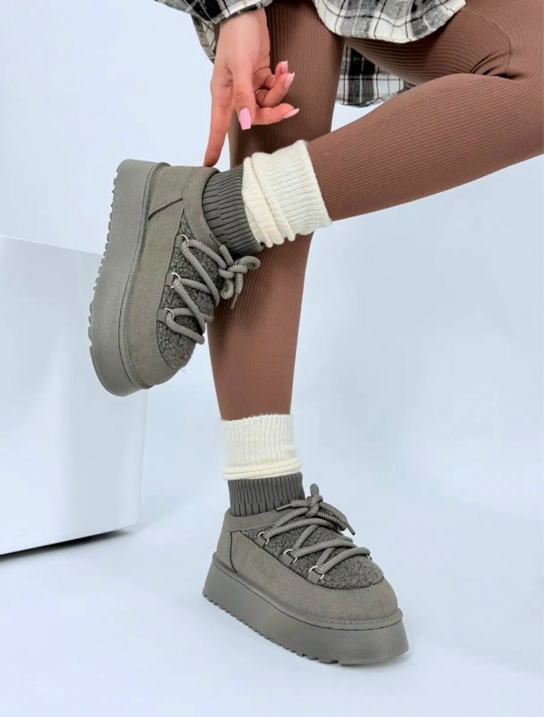 ,модные угги,угги женские,зимние угги на платформе,зимняя