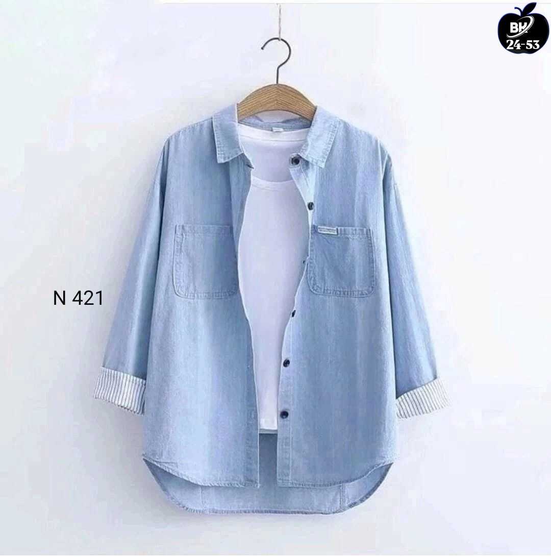 женская джинсовая рубашка с длинным рукавом,рубашка с длинным рукавом джинсовая,джинсовая рубашка женская 2025,женская джинсовая рубашка,рубашка джинс