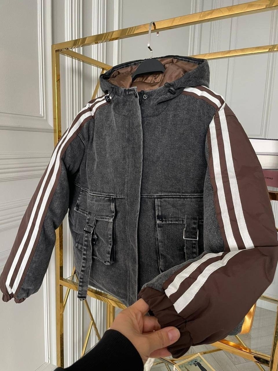 стильная куртка,куртка джинсовая женская,куртки ,джинсовая куртка,комбинированная куртка