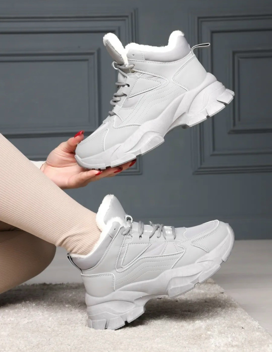 женские зимние кроссовки с мехом,кроссовки зимние с мехам,,кроссовки зимние с мехом на толстой подошве,кроссовки женские зимние