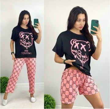 пижама женская тройка,домашняя одежда пижама,пижама женская,домашний костюм пижама,пижама комплект