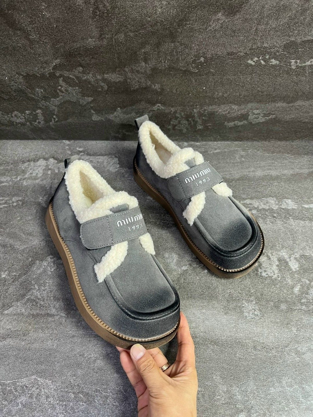 , теплая,женская ,лоферы на меху,зимняя женская