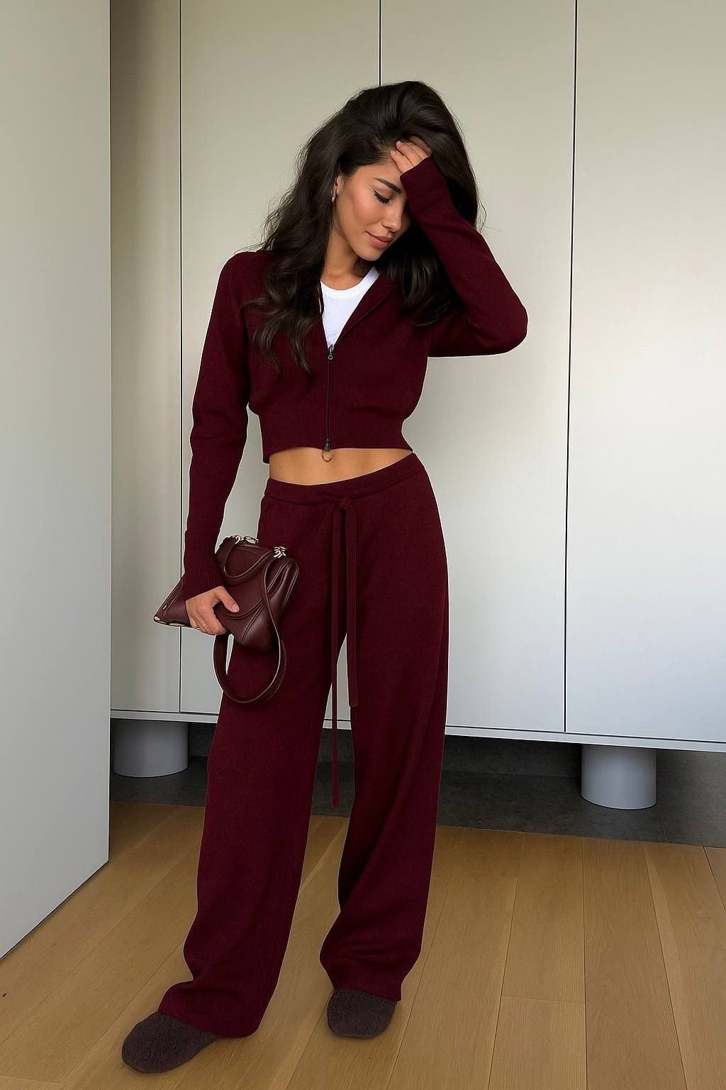 костюмы брючные,трикотажные костюмы,вязаные костюмы,костюм женский серый,костюм с брюками и кофтой