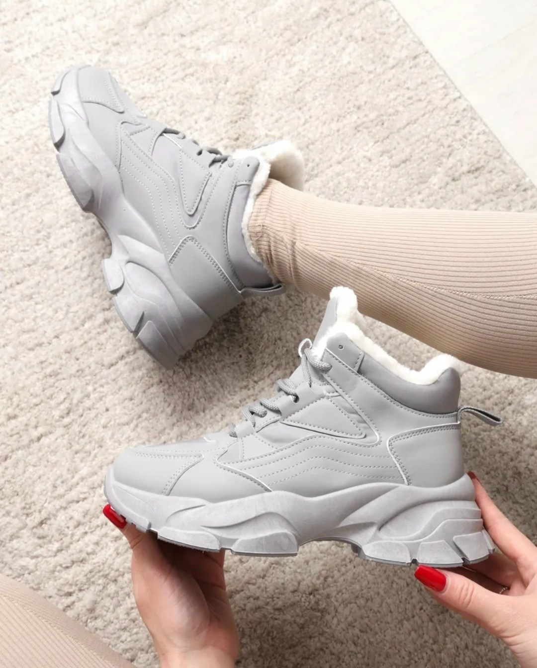 женские зимние кроссовки с мехом,кроссовки зимние с мехам,,кроссовки зимние с мехом на толстой подошве,кроссовки женские зимние