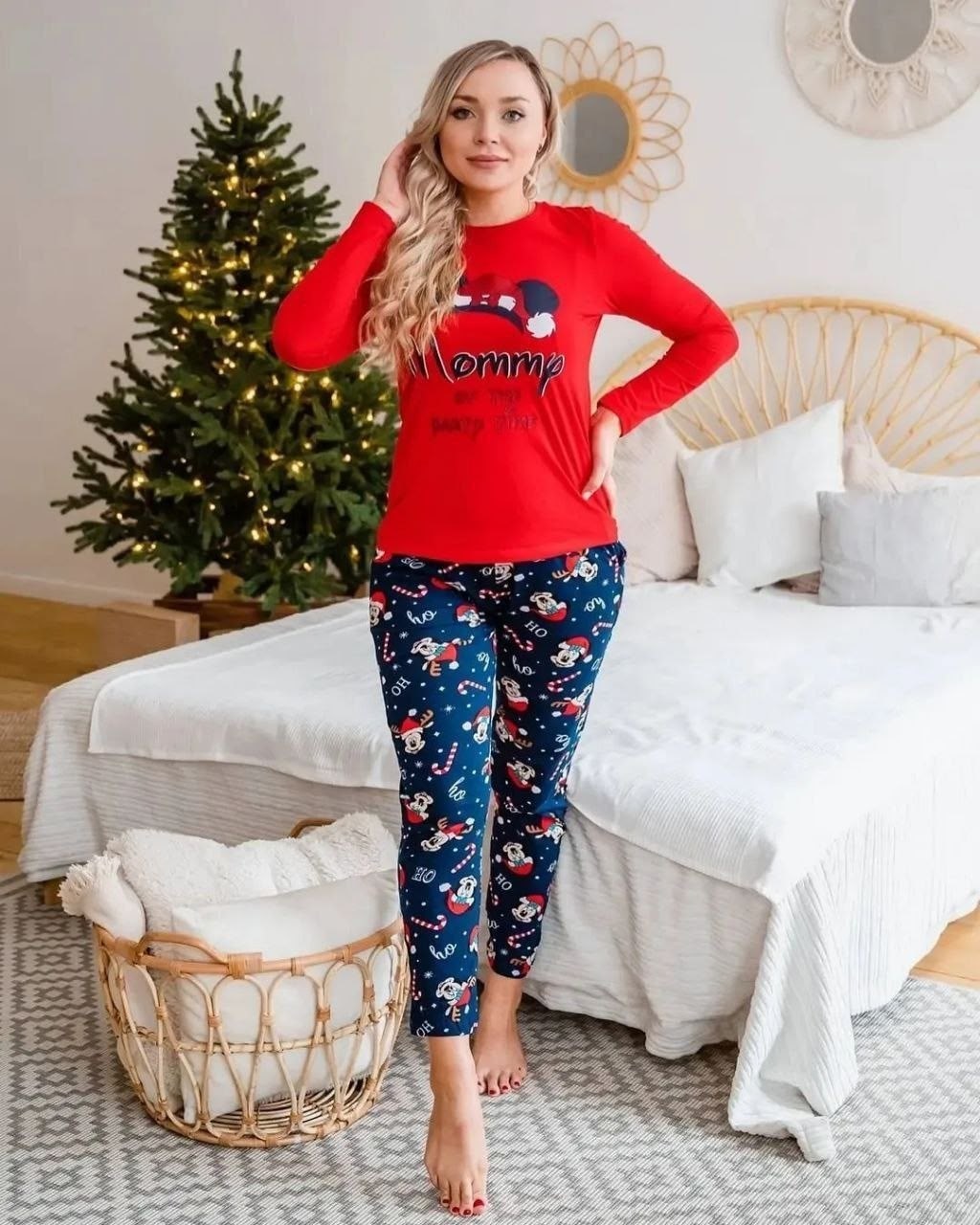 пижама женская,новогодняя пижама женская,новогодние пижамы,комплект пижама,пижама со штанами