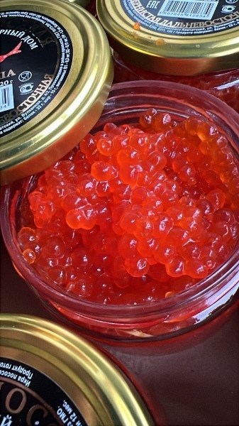 икра лососевая кета 220 гр,икра горбуша,икра три лосося горбуши,лососевая икра,икра лососевая кеты