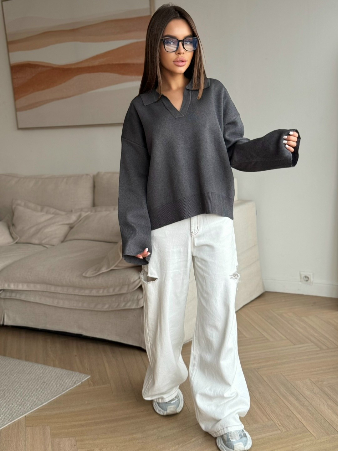 женская кофта,свитшот женская,кофта поло,кофта оверсайз,модный джемпер