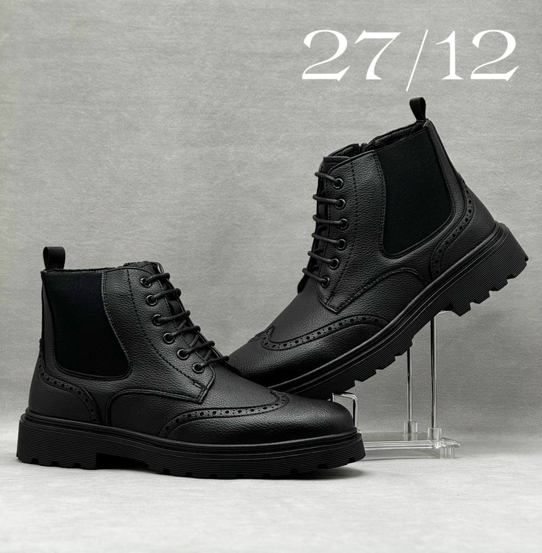 ,мужские ботинки,базовые мужские ботинки,зимняя мужская ,мужская
