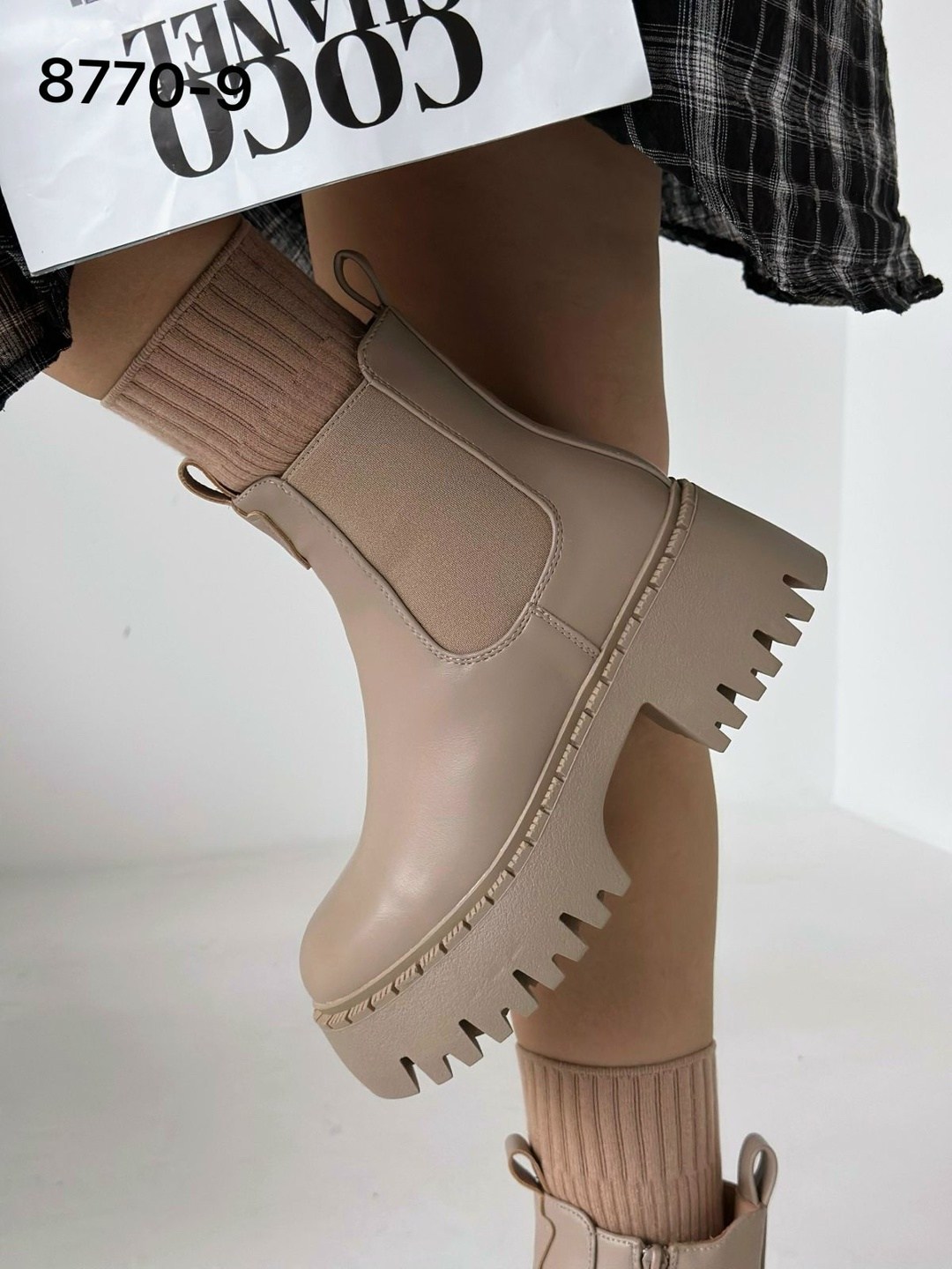 ,ботинки женские,ботинки женские экокожа,женская ,экокожа бежевая