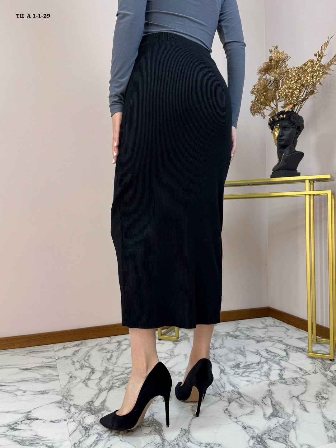 трикотажная юбка,юбка,женская вязаная юбка,юбка вязаная миди,юбка прямая